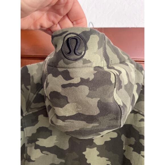 Lululemon scuba camouflage hoodie jacket size 8 - Picture 6 of 7